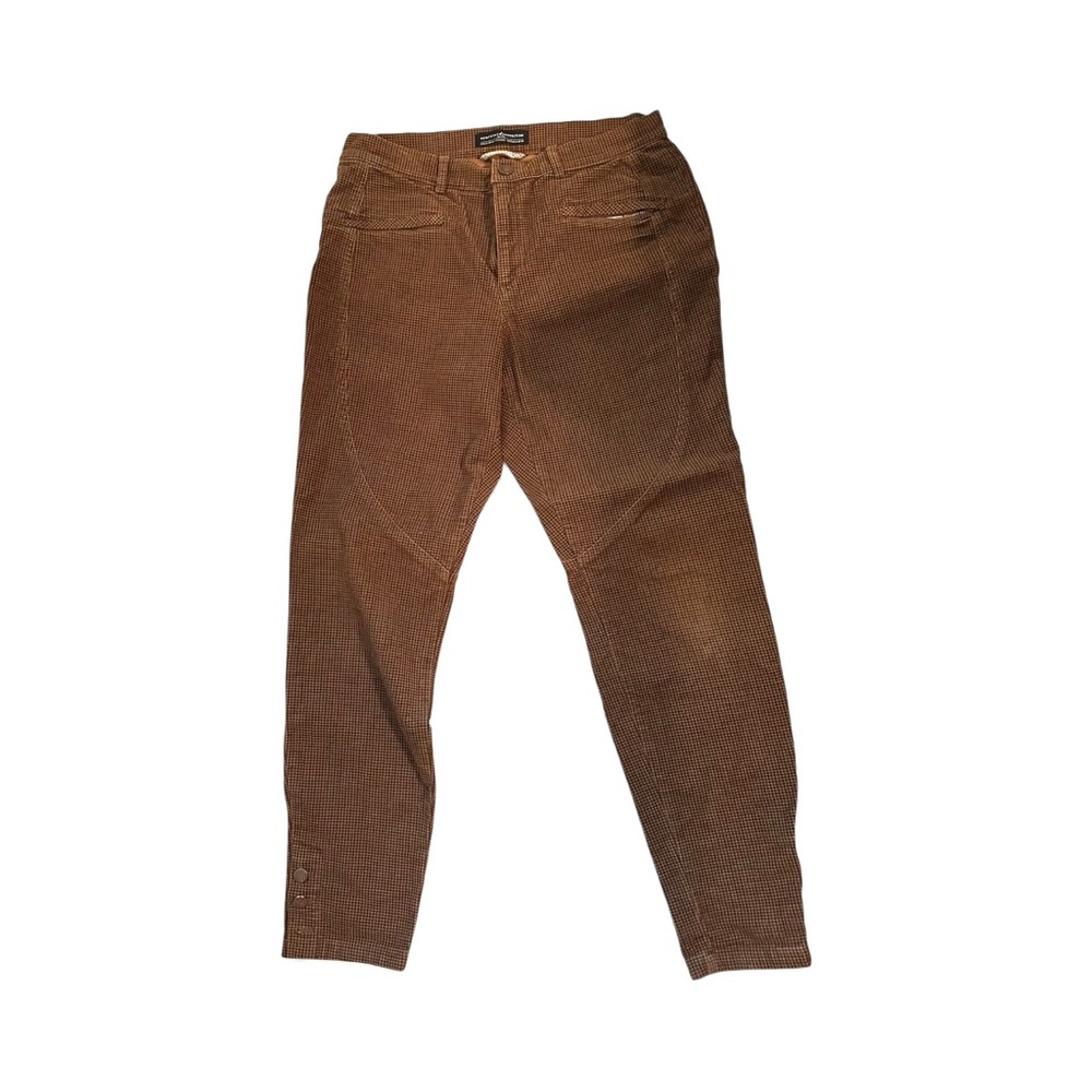 Peruvian Connection Ryder Brown Checkered Corduroy - image 2